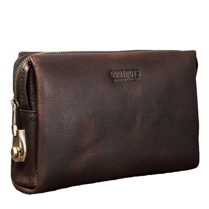 Black Angel Men’s Genuine Cattlehide Leather Accessory – Premium First ...