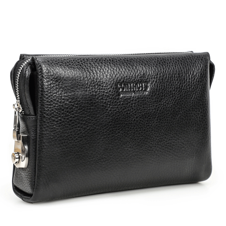 Black Angel Men’s Genuine Cattlehide Leather Accessory – Premium First ...