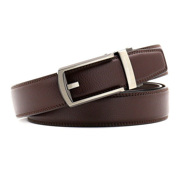 Men's Cowhide Belt Belt Pant Belt Genuine Leather