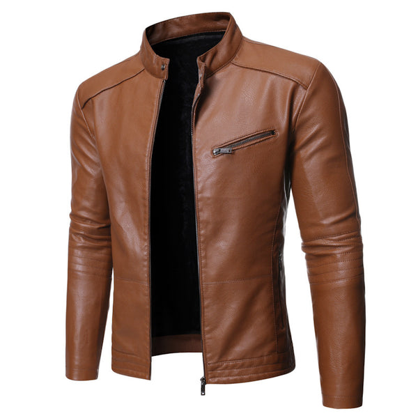 New European And American Men's Motorcycle Genuine Leather Jackets